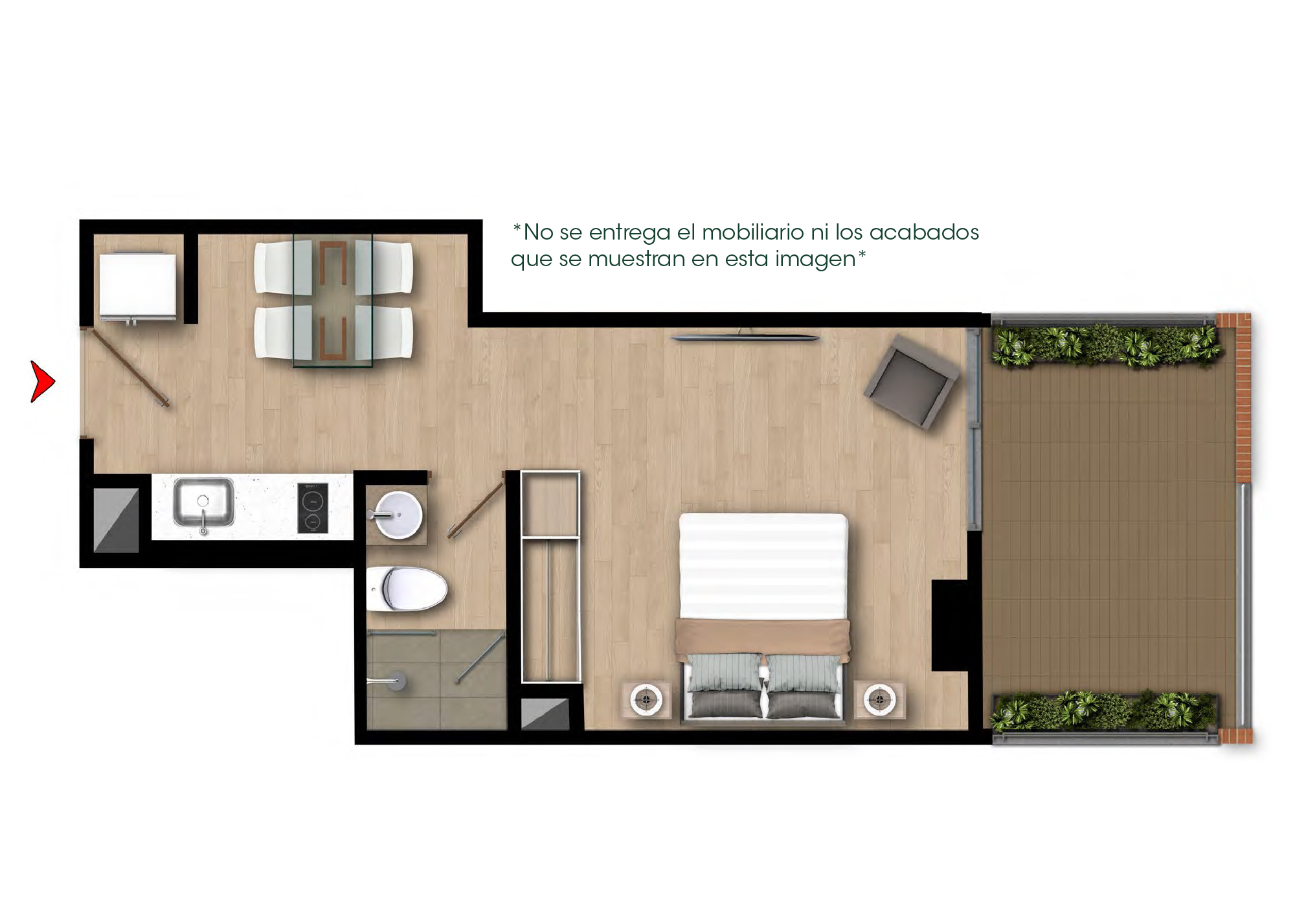  Apartamentos Conaltura Go Life & Work Tipo I